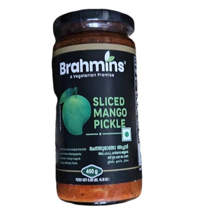 Brahmins Sliced Mango Pickle 400g image 0