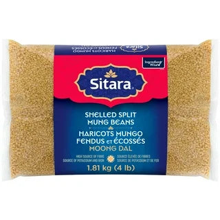 Sitara shelled split mung beans 1.8kg moong dal