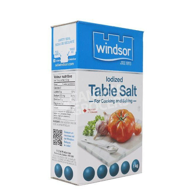 Windsor Iodized Table Salt 1kg