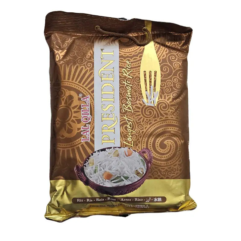 Lal Qilla President Longest Basmati Rice 10lbs (biriyani rice ) image 0