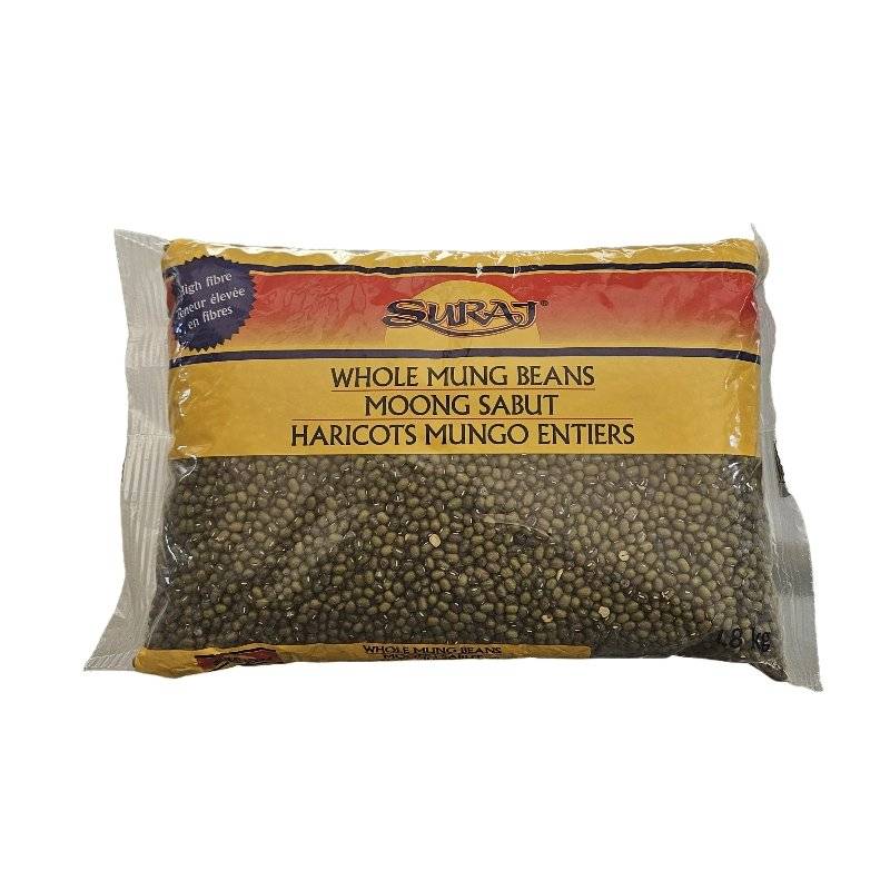 Suraj Whole Mung Beans 1.8kg image 0