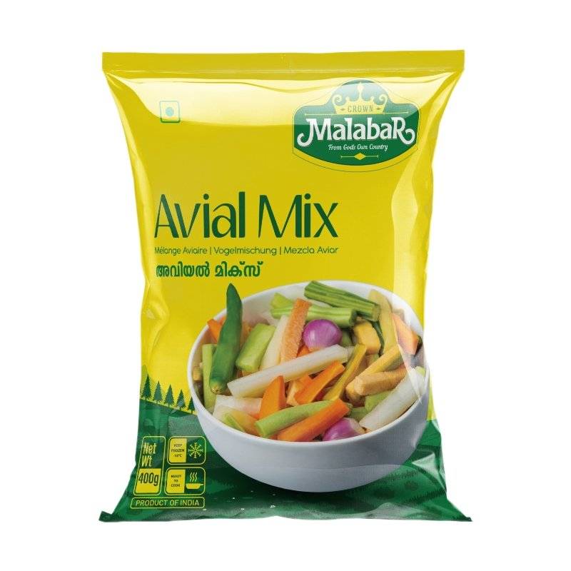 Crown Malabar Frozen Avial Mix(aviyal) 400g image 0