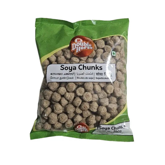 Double Horse Soya Chunks 500g image 0