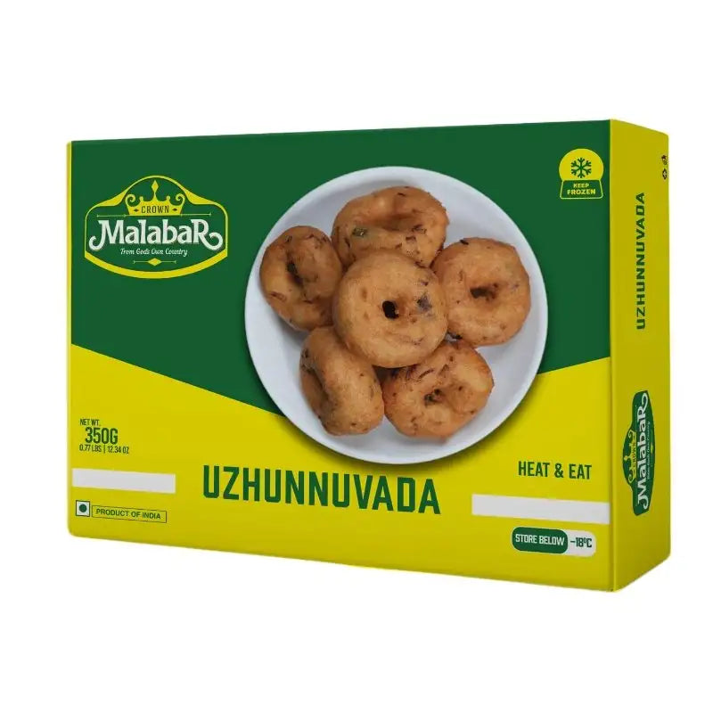 Crown Malabar Frozen Uzhunnu Vada 350g image 0
