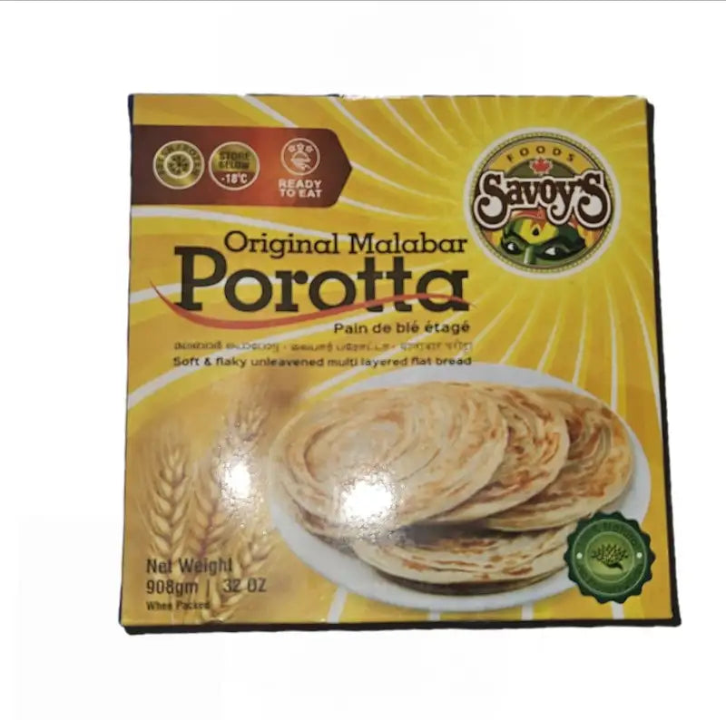 Savoy's Original Malabar Porotta Frozen 908 gm image 0