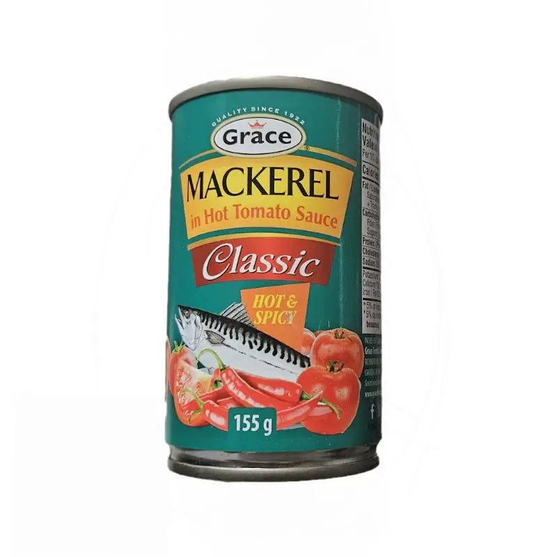 Grace Mackerel in Hot Tomato Sauce Cladsic 155g image 0