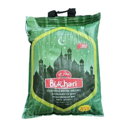 Bukhari Jeerakasala Biriyani Rice 5kg(Kaima Ari) image 0