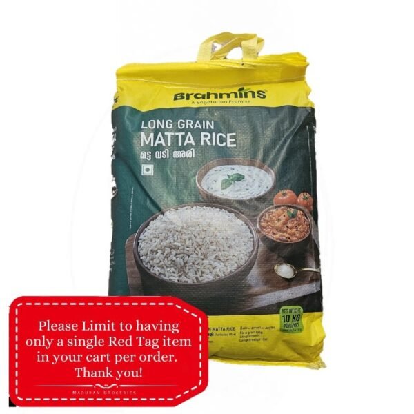 Brahmins Matta Vadi Rice. 10Kg