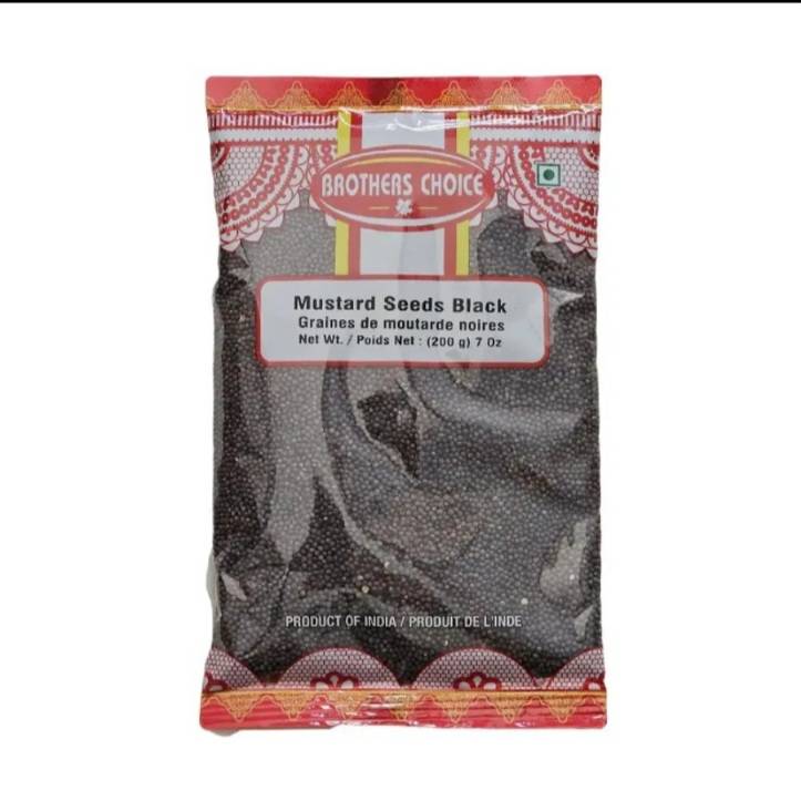 Brothers Choice Mustard Seeds Black 200g (kadugu)