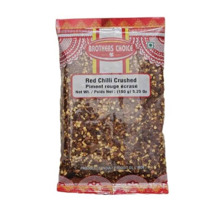 Brothers Choice Red Chilli Crushed 150g (chathacha mulagu)