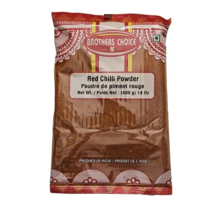 Brothers Choice Red Chilli Powder  400 g (mulagu podi)