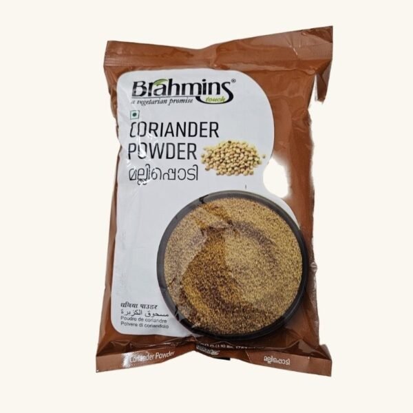 Brahmins High-Quality Coriander Powder - 500g ( malli, mally podi)