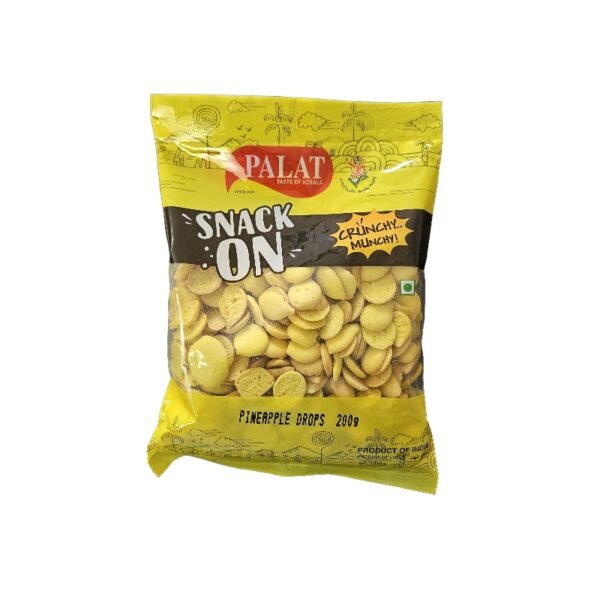 Palat Pineapple Drops 200g (Snack, Biscuit)