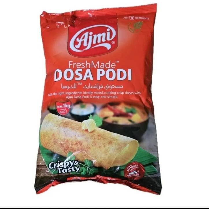 Ajmi Fresh Made Dosa Podi 1Kg (Ari podi rice flour breakfast)