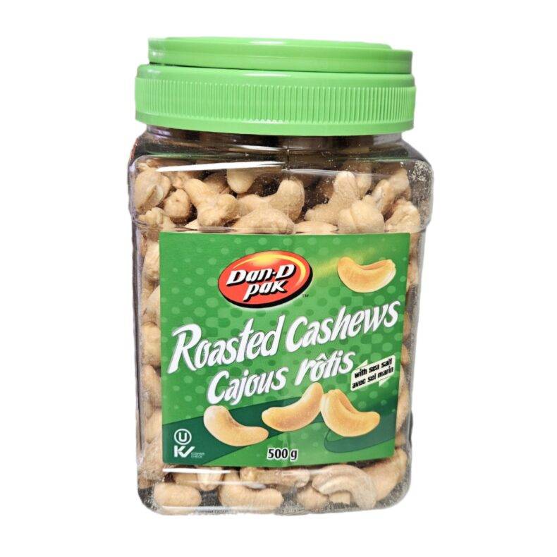 Dan-D Pak Rosted Cashews with Sea Salt 500g