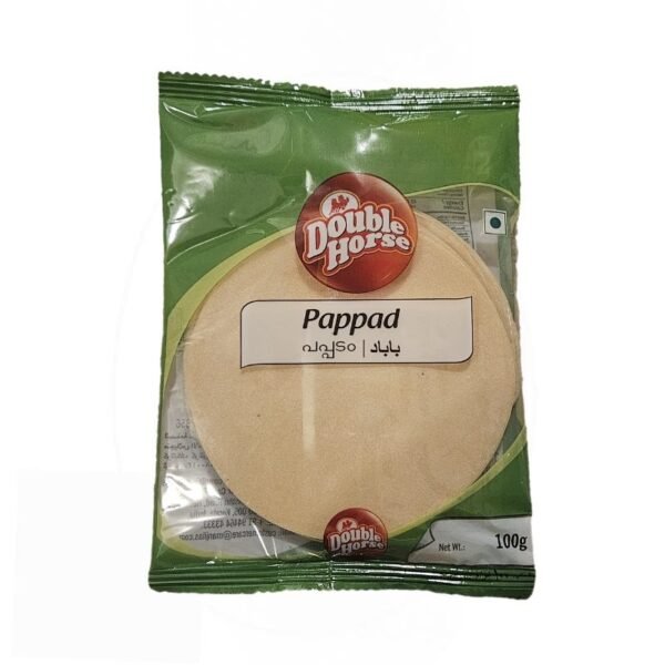 Double Horse Pappad 100g