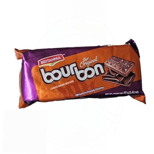 Britannia Bour Bon Choco Kreme Biscuits 97 g