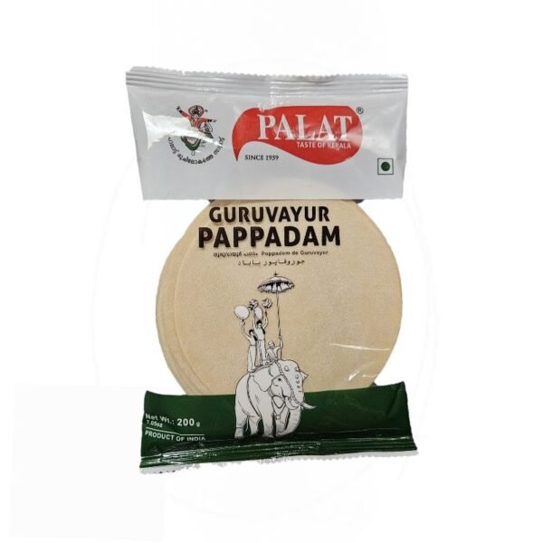 Palat Guruvayur Pappadam 200g