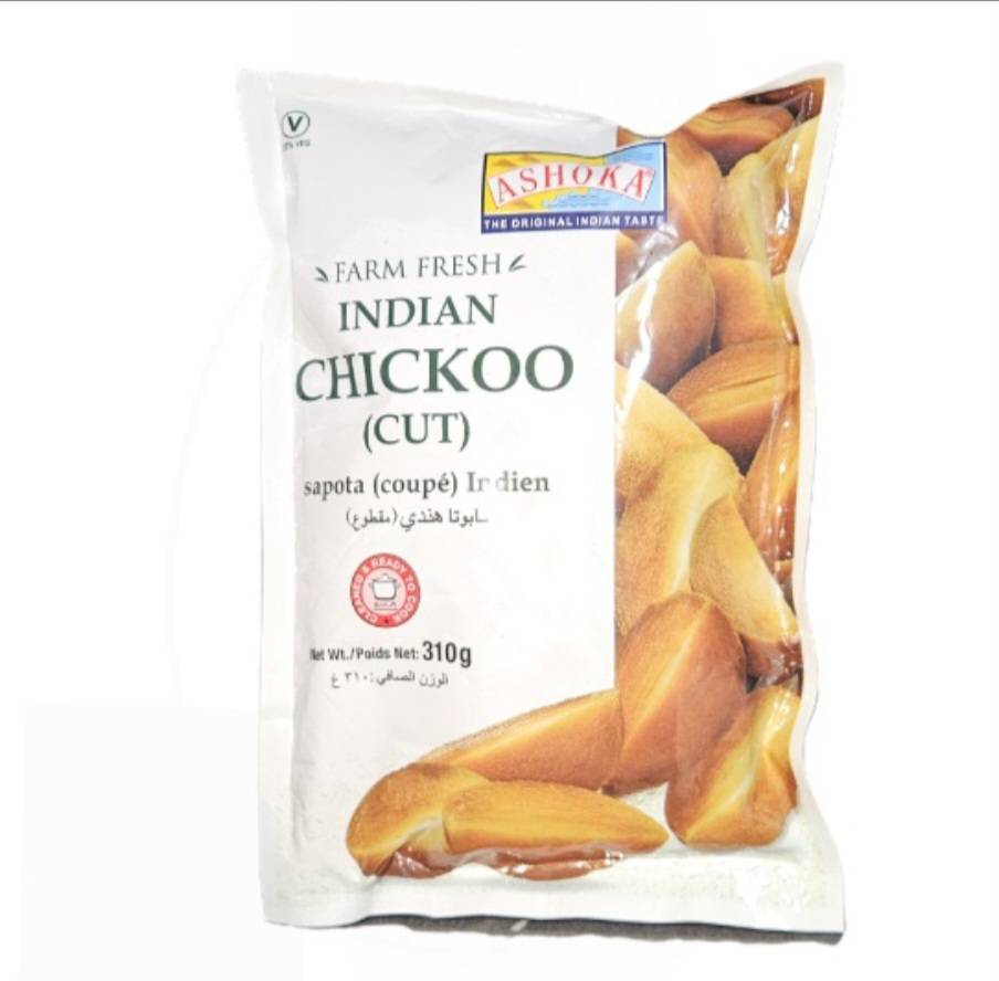 Ashoka Indian Frozen Chickoo (cut) Sapota 310g