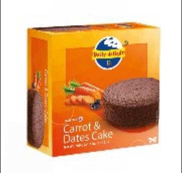 Daily delight Carrot & Dates Cake 700g