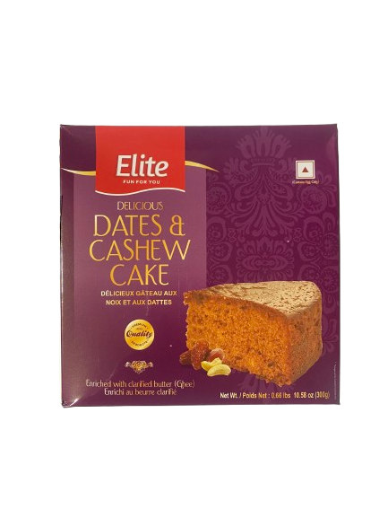 Elite Dates & Cashew Cake 300g