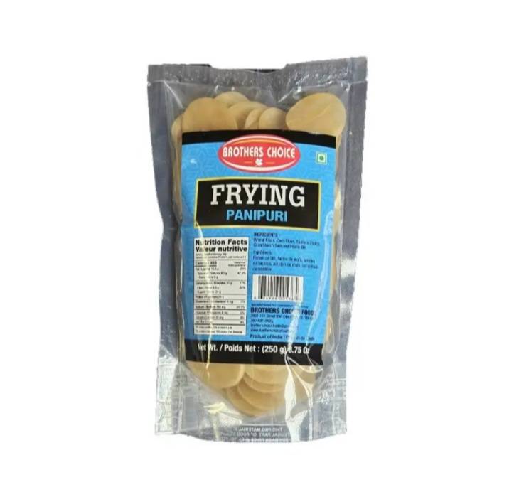 Brothers Choice Frying Pani Puri/Gol Gappa 250g
