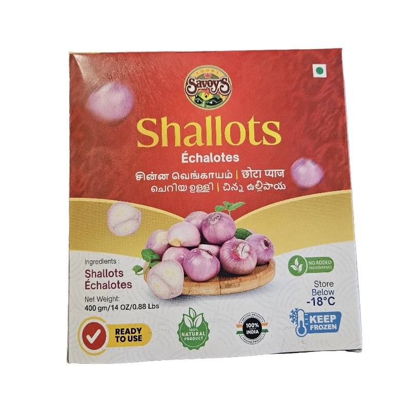 Savoys Frozen Shallot 400g ( chuvannulli )