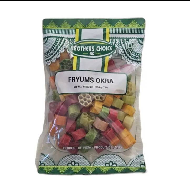 Brothers Choice Fryums Okra 200g