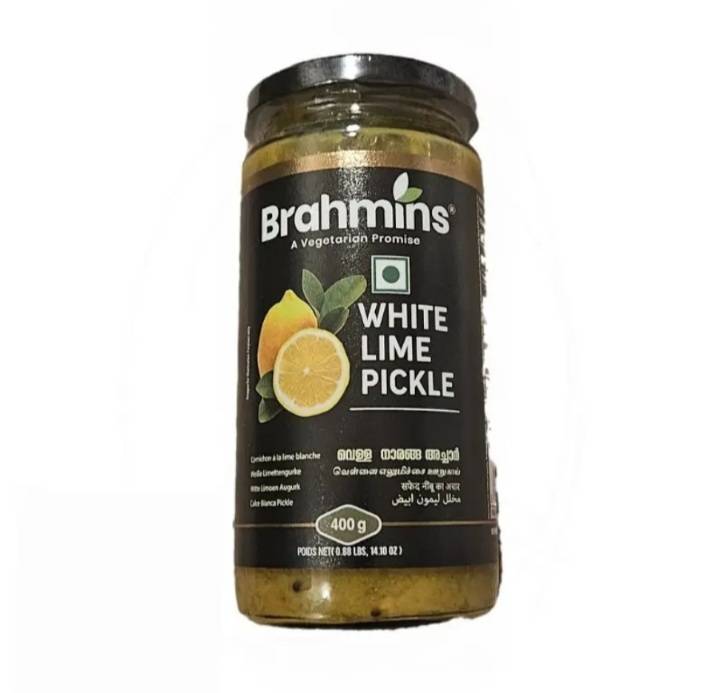 Brahmins White Lime Pickle 400g