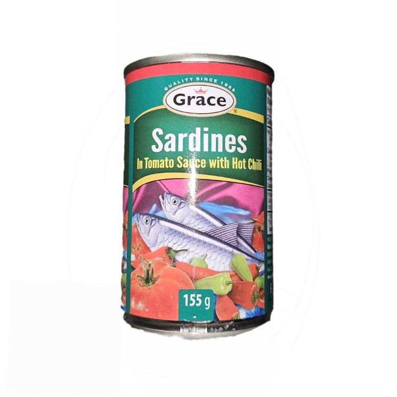 Grace Sardines in Tomato Sauce with Hot Chili 155g